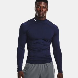 Under Armour Men's Long Sleeve Compression Top - Navy